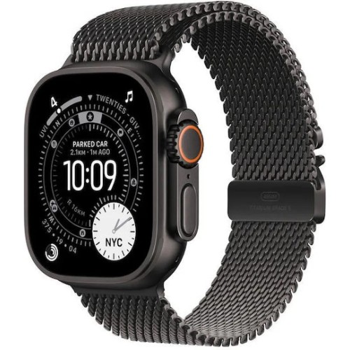 SMARTWATCH APPLE ULTRA 3 GPS BLACK TITANIUM CASE 49mm (MF1T4QR/A) BLACK TITANIUM MILANESE LOOP-LARGE